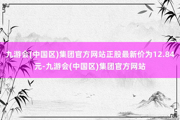 九游会(中国区)集团官方网站正股最新价为12.84元-九游会(中国区)集团官方网站