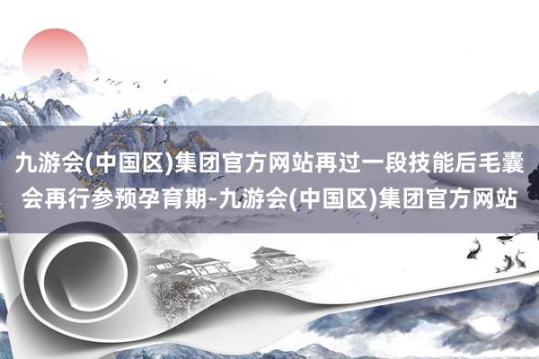 九游会(中国区)集团官方网站再过一段技能后毛囊会再行参预孕育期-九游会(中国区)集团官方网站