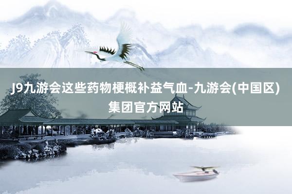 J9九游会这些药物梗概补益气血-九游会(中国区)集团官方网站